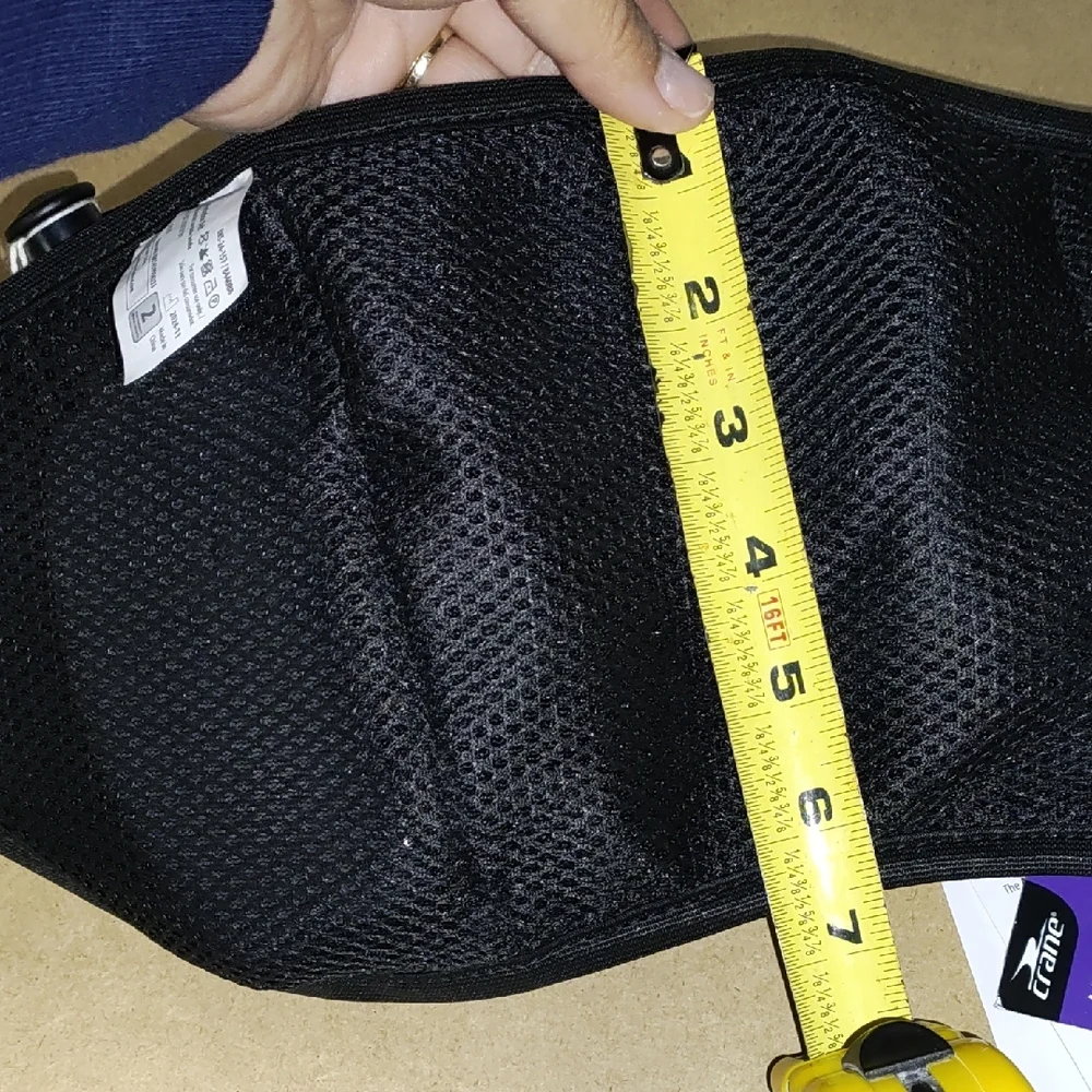 Black Dual Bottle Hydration Belt
